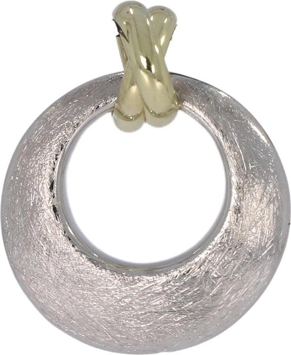 Produktbild Xen Anhänger rund eismattiert bicolor (925 Sterling Silber)