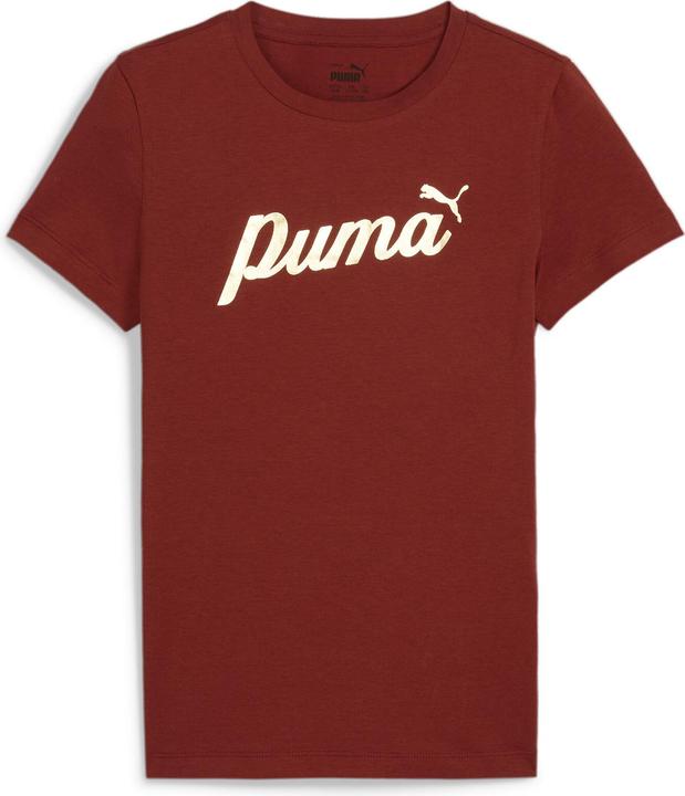 Puma ESS+ SCRIPT Metallic Tee G (176)