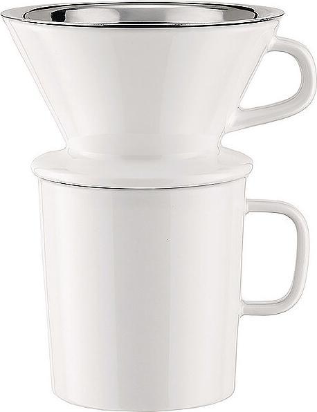 Actual product image Alessi Set moulin à café et pichet filtre SLOW COFFEE argentée