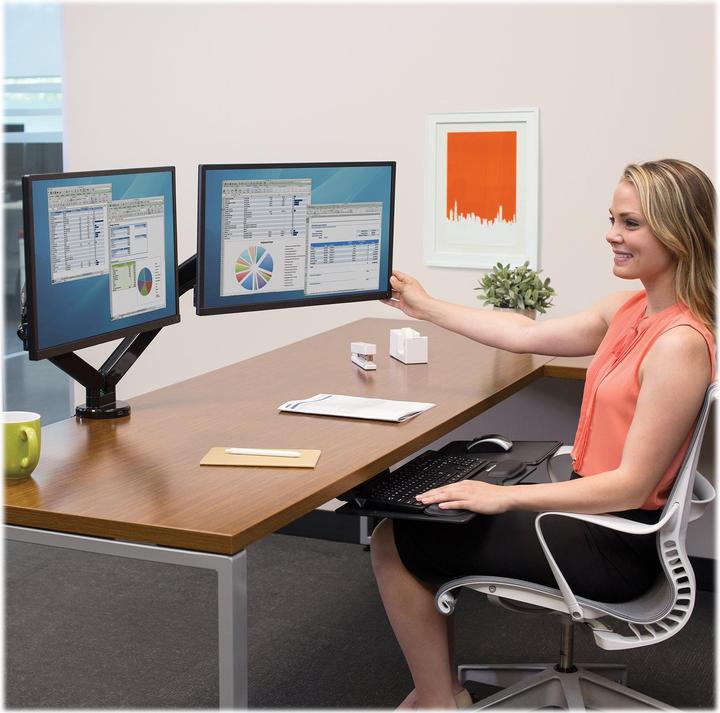 Actual product image Fellowes Platinum Series Double (Table, 27")