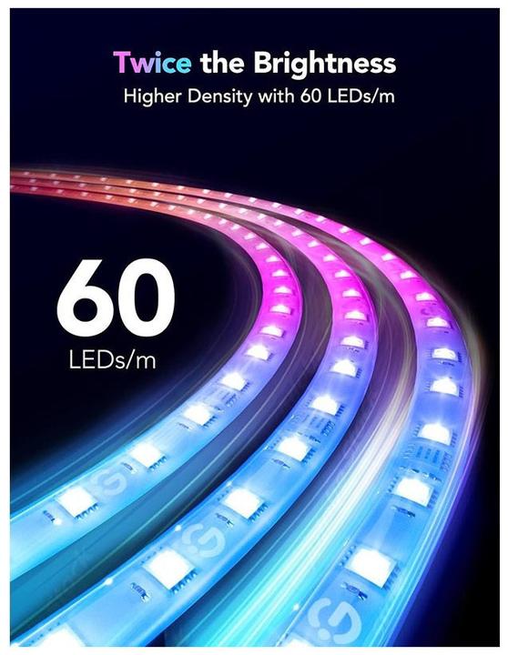 Produktbild Govee LED Stripe (RGBIC, 500 cm, Indoor)