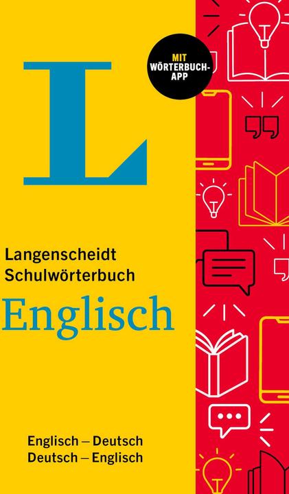 Actual product image Langenscheidt Schulwörterbuch Englisch (English, German, 2025)