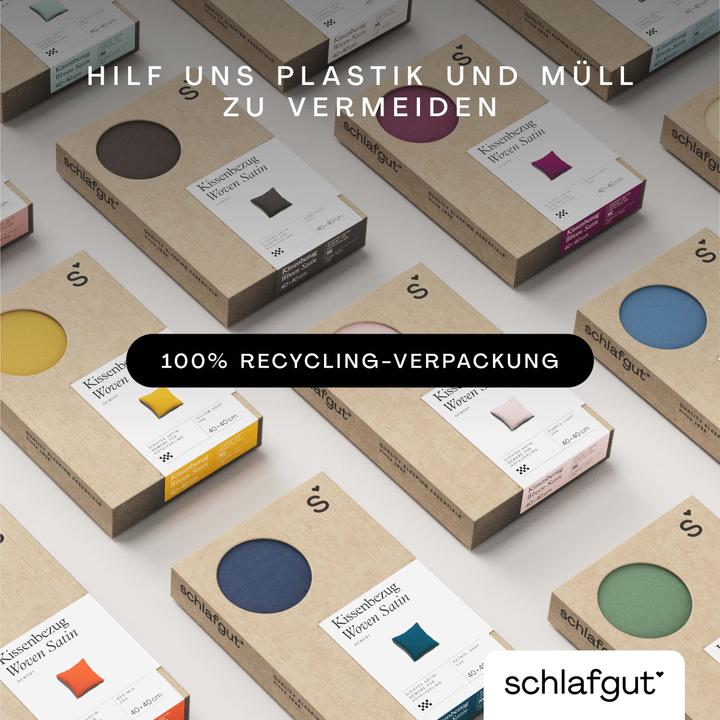 Image du produit schlafgut Woven Satin (Housse de couette, 80 x 80 cm)