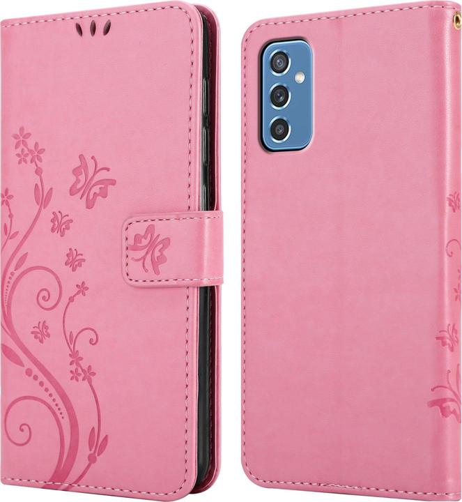 Immagine prodotto Cadorabo Copertina del libro a fiori (Samsung Galaxy M52 5G)