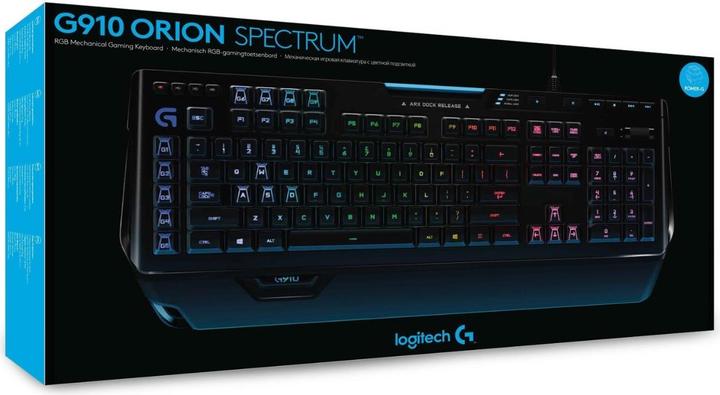 Produktbild Logitech G G910 Orion Spectrum (CH, Kabelgebunden)