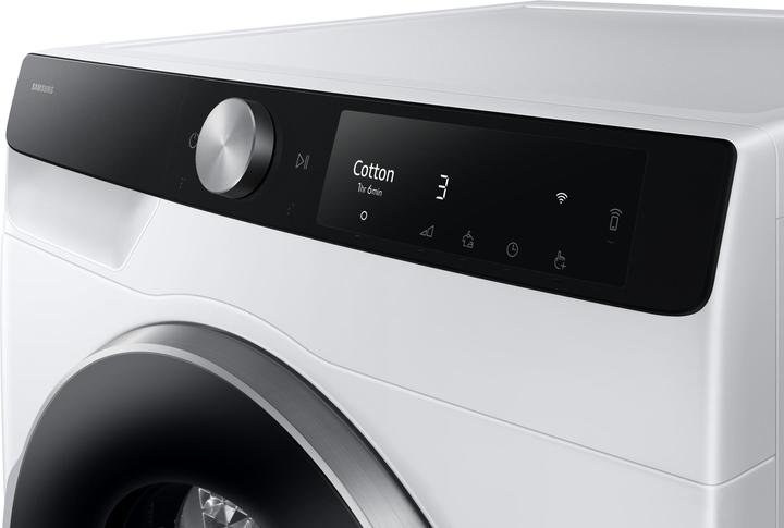 Produktbild Samsung DV6000T, Wärmepumpentrockner, 9 kg, EEK: A+++, mit Klartext-Display und AI Dry (9 kg, Rechts)