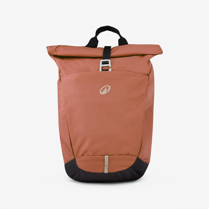 Actual product image Quechua Wanderrucksack Rolltop - NH500 Escape 16 l + 4 braun (20 l)