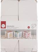 Actual product image Rayher Folding box, white, 6 pieces (Gift box, 6 x)
