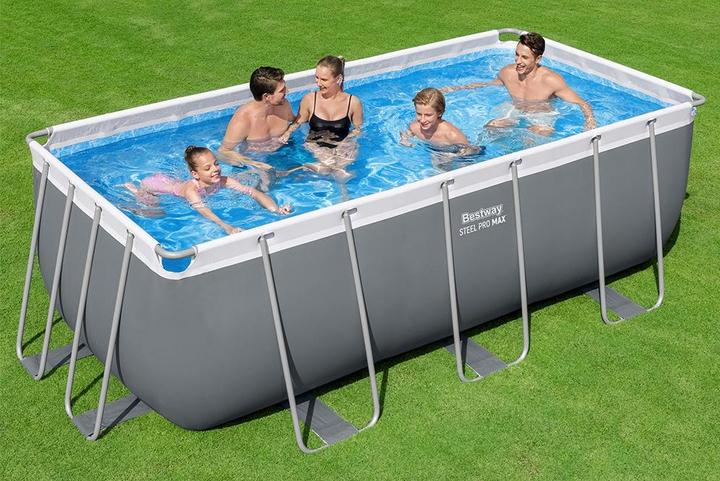 Immagine prodotto Bestway Power Steel Frame Pool-Set 412 x 201 x 122 cm (412 x 201 x 122 cm)
