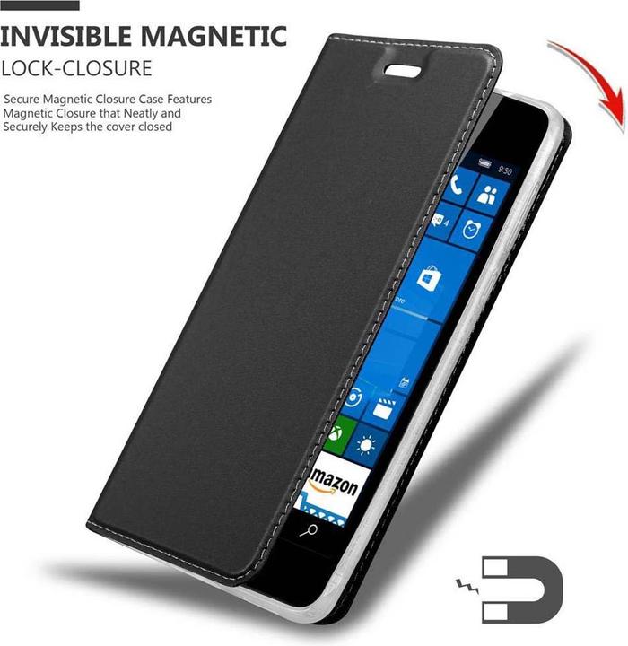 Produktbild Cadorabo Book Classy Style Cover (Microsoft Lumia 550)