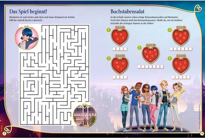 Immagine prodotto Panini Il film di Ladybug & Cat Noir: il mio grande divertimento in puzzle (2023, Tedesco)