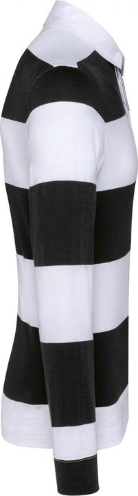 Produktbild Kariban Gestreiftes Poloshirt langarm (M)
