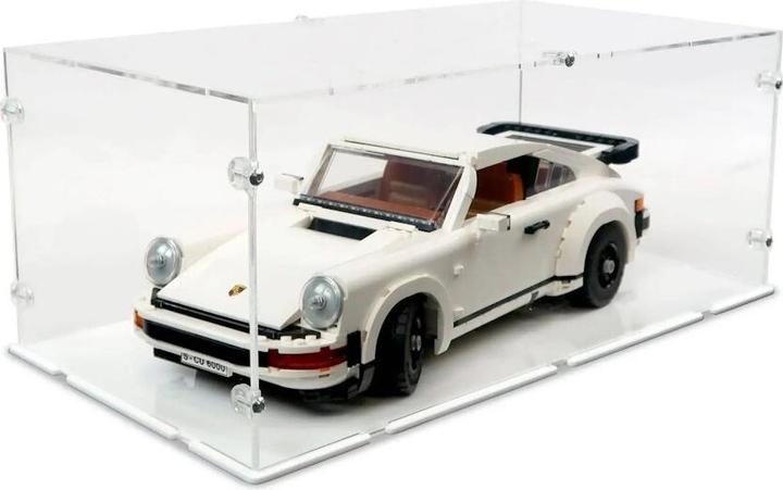 Image du produit iDisplayit Présentoir en acrylique pour LEGO® 10295 Porsche 911 (avec fond blanc)