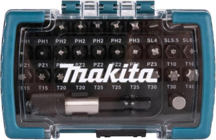 Actual product image Makita SCREWBIT SET 32-PCS (TX, PH, SL, PZ)