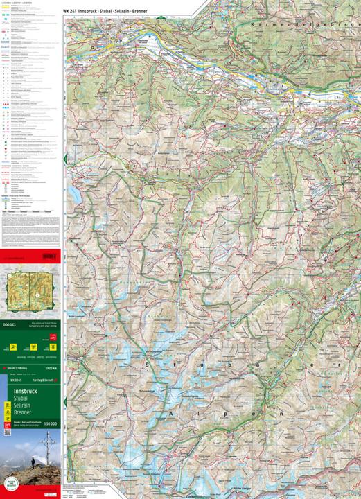 Produktbild Innsbruck, Wander-, Rad- u.Freizeitkte