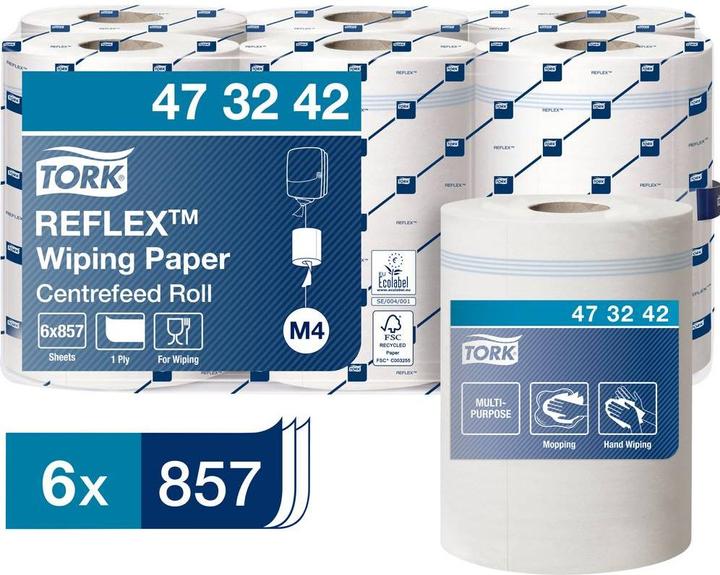 Produktbild Tork Reflex Mehrzweck Papierwisc (6 x)