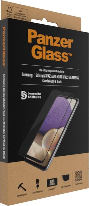 Immagine prodotto PanzerGlass Pellicola protettiva Custodia Friendly Samsung Galaxy A13 (1 Pezzo/i, Samsung Galaxy M33)