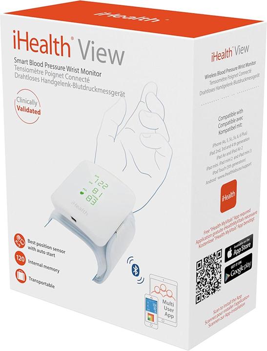 Produktbild iHealth View (Blutdruckmessgerät Handgelenk)