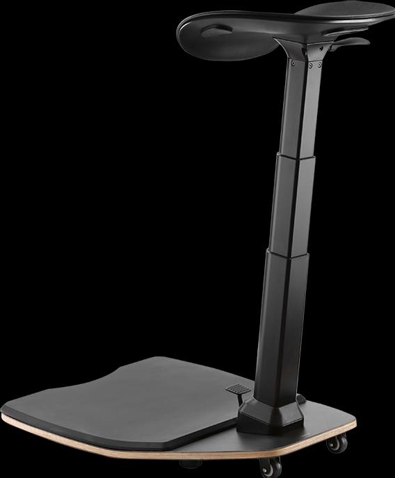 Produktbild LogiLink EO0037 - Ergonomischer Anlehnstuhl Anti-Ermüdungsmatte