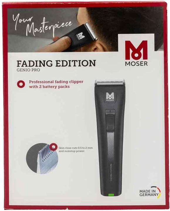 Actual product image Moser GenioPro Fading Edition