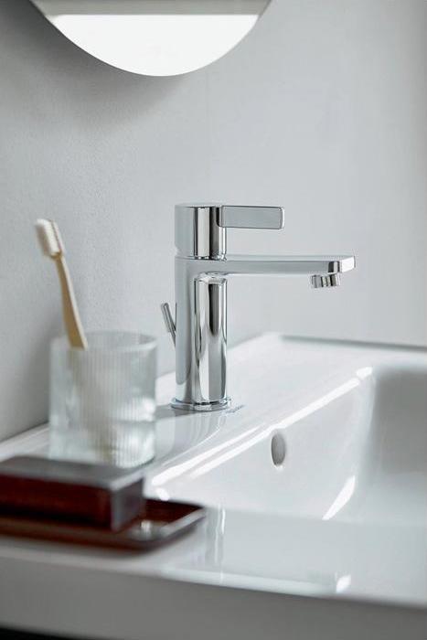 Actual product image Duravit EH-WT-MI D-NEO M with pop-up waste chrome