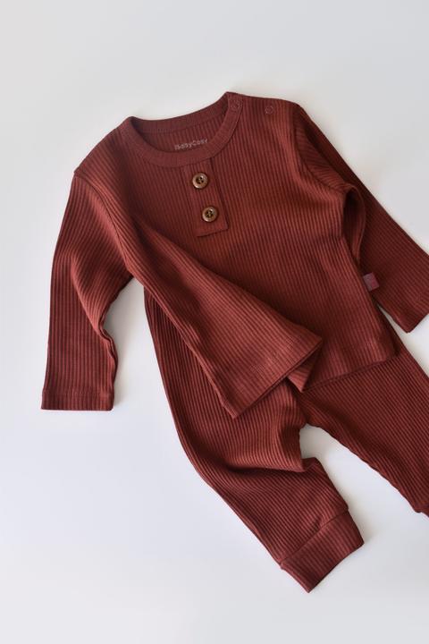 Immagine prodotto BabyCosy Set: pantaloni e maglietta a maniche lunghe (62)