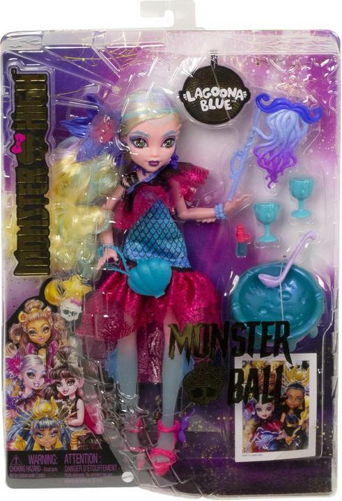 Actual product image Monster High Monster Ball Lagoona Blue Doll