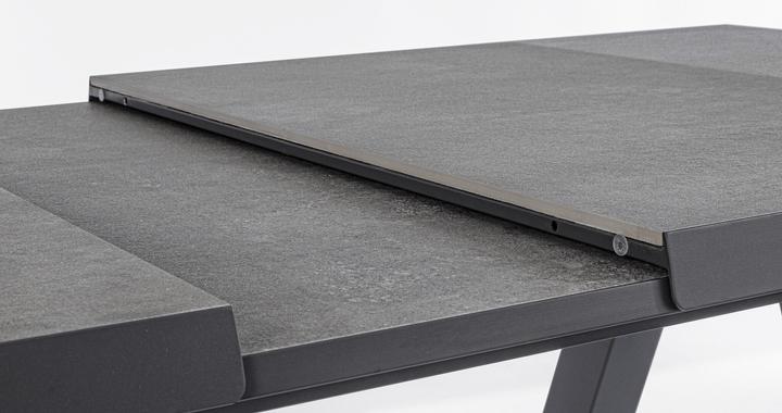 Image du produit Bizzotto Table à rallonge de jardin Krion 205- anthracite (205 cm)