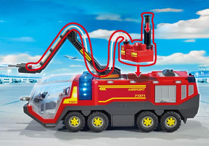 Produktbild Playmobil Flughafenlöschfahrzeug (71371, Playmobil City Action)