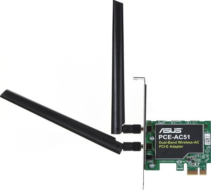 Actual product image ASUS PCE-AC51 (Mini PCI Express)