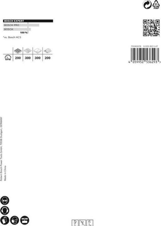 Produktbild Bosch Professional Zubehör EXPERT Construction Material Lochsäge, 114 x 60 mm (114 Millimeter)