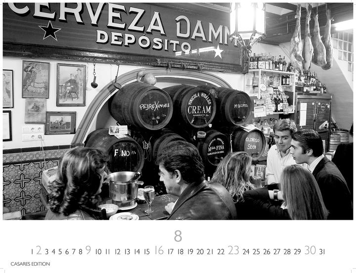 Actual product image Tapas y Vino 2026 L 42x55 cm (German)