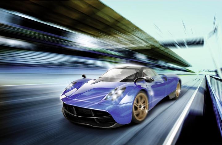 Immagine prodotto Carson 1:14 Pagani Huaira 2.4G 100% RTR blu (RTR pronto all'uso)