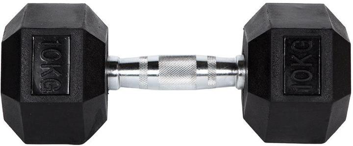 Fitcom Hex Dumbbell 10 kg (1 x 10 kg)