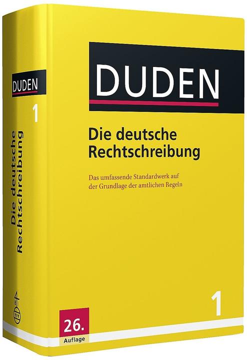 Die deutsche Rechtschreibung (Deutsch, Dudenredaktion, 2020)