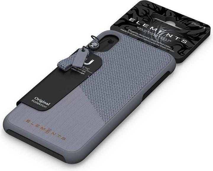 Immagine prodotto Nordic Elements Original Helium - Custodia per Iphone Xr con vero legno d'acero (grigio medio) (Apple iPhone XR)