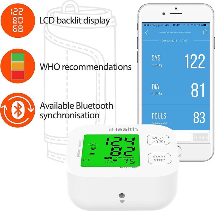 iHealth Piste (Tensiomètre à bras)