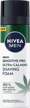 NIVEA Men Sensitive Pro Ultra-Calming Shaving Foam shaving foam with hemp seed oil (Rasiergel)