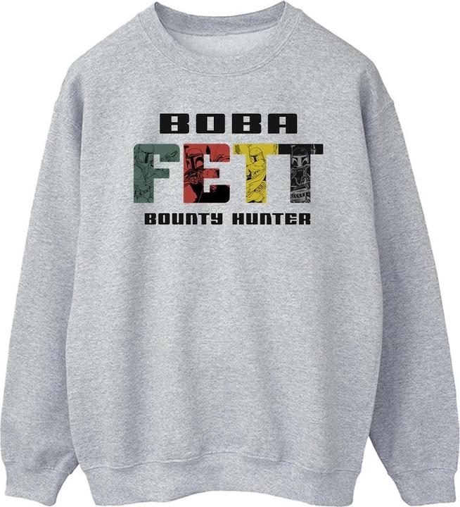 Produktbild Star Wars Boba Fett Character Logo Sweatshirt (4XL)