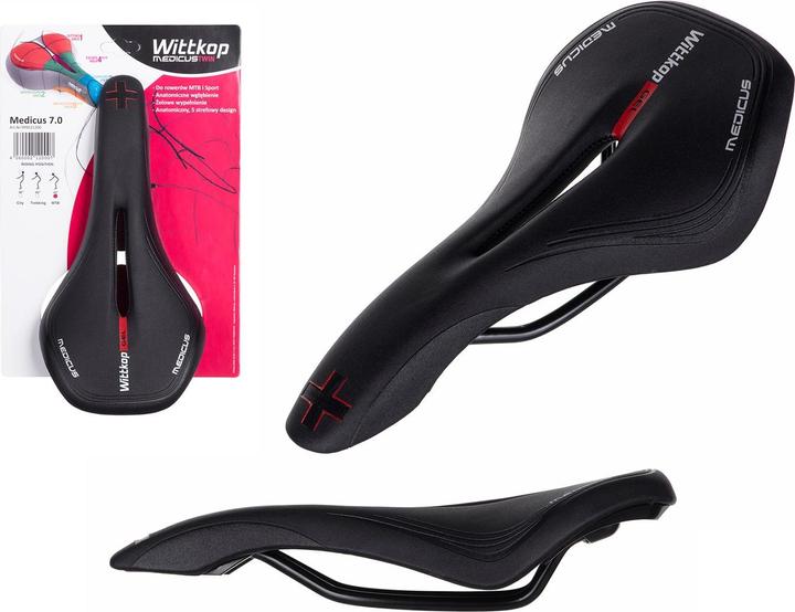 Produktbild Wittkop Fahrradsattel Medicus Twin 7.0