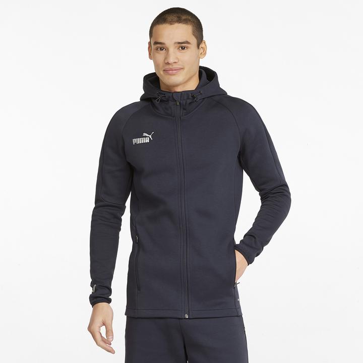 Produktbild Puma teamFINAL Casuals Hooded Jkt (XXL)