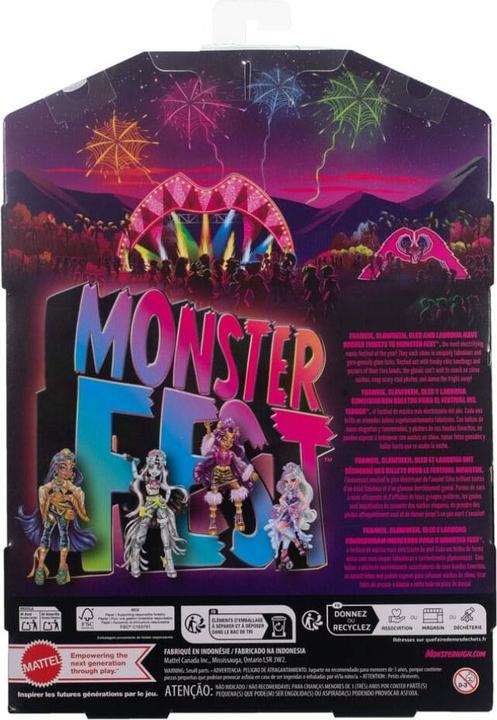Image du produit Monster High Monster Fest Frankie