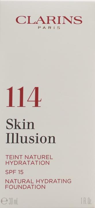 Produktbild Clarins Skin Illusion SPF15 Nr. 114 - Cappuccino (Nr. 114 - Cappuccino)