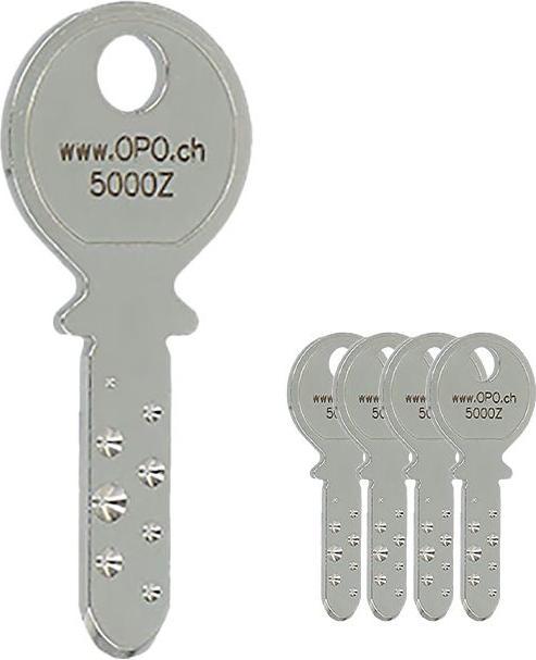 Kaba 8 - 5000 Z Zylinderschlüssel (5er Set) (Zylinderschlüssel)
