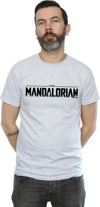 Immagine prodotto Star Wars The Mandalorian Logo Maglietta Uomo (M)