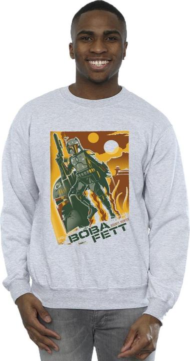 Immagine prodotto Star Wars Boba Fett Collage Felpa Uomo (M)