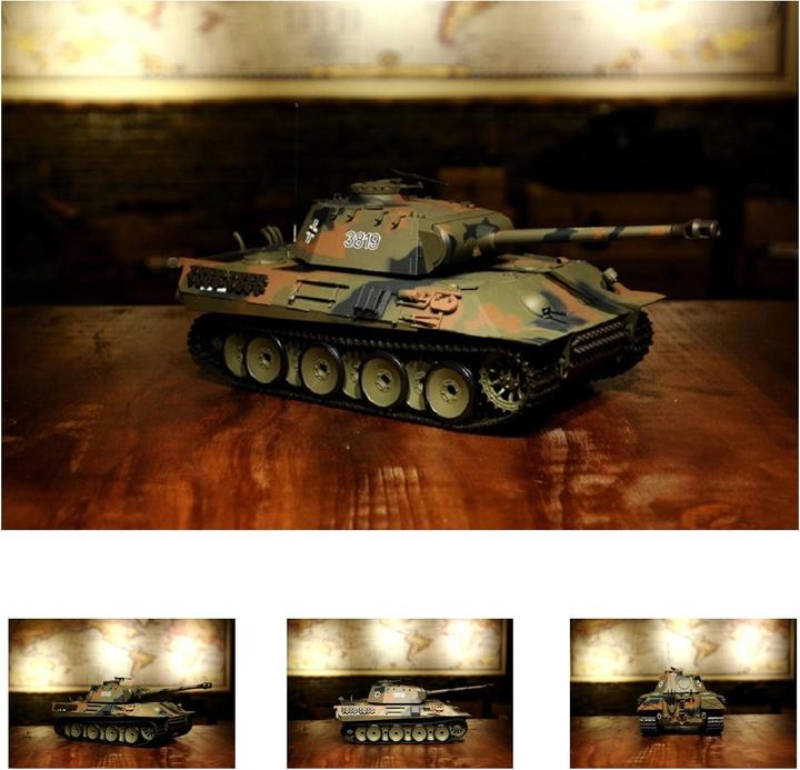 Immagine prodotto Es-toys Carro armato Heng Long RC Panther tedesco Gen.6