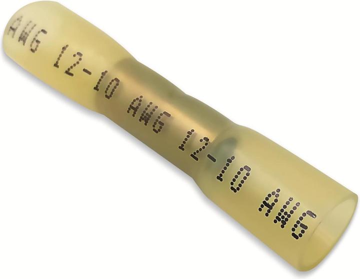 Actual product image Quadrios Butt connectors Shrink fit range
