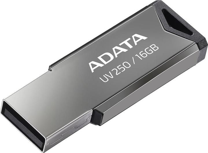 Produktbild Adata USB 2.0 Flash Drive UV250 16GB BLACK (16 GB, USB-A)
