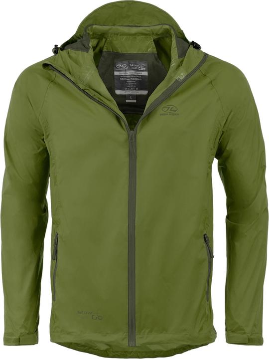 Produktbild Highlander Stow & Go Olive Packaway Jkt - S (S)